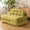 Green, variant on Folding Sofa Bed, Convertible Sleeper Chair with Pillow Foldable Mattress with Back Support Beige