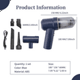 thumbnail image 7 of Handheld Vacuum 8000Pa, Portable Hand-Held Cordless Vacuum Cleaner120W Rechargeable for Car, Home, Office, Pet, 7 of 7
