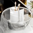thumbnail image 1 of Thicken PET Transparent Wash Basin, Light Luxury Style Multifunction Clear Dish Tub for Home Kitchen Bathroom, 1 of 7