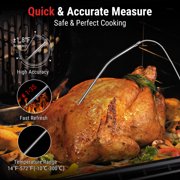 TempPro TP902W 350FT Wireless Meat Thermometer Digital with Dual Probe, Smart Bluetooth Meat Thermometer for Cooking Grilling and Smoking (Formerly ThermoPro)