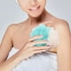 thumbnail image 5 of Esponja de baño de lufa, esponja de ducha, exfoliante de malla, gran bola de baño colorida, esponja de baño para adultos, accesorios de baño, esponja de bola de baño, esponja de baño 40g Azul, 5 of 7