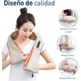 thumbnail image 4 of Masajeador de Espalda Cuello y Hombros Bluelander con Rotación 3D Naranja Moderno, 4 of 6