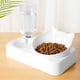 thumbnail image 2 of Cuenco de agua para gatos con orejas de gato y protector de cuello inclinado a 15°, cuenco de comida para gatos, cuenco para perros, bebedero automático para mascotas, 2 of 5