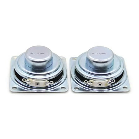 2Pcs 45MM Full Range Speakers 4 Ohm 5W Portable Loudspeaker Sound Home Theater