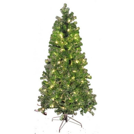 queens of christmas 6 green and silver tinsel tree queens of christmas 6 green and silver tinsel tree