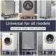 thumbnail image 4 of Washing Machine Stand with 4 Locking Swivel Wheels and 8 Adjustable feet, Multifunctional Mobile Base for refrigerators, Washing Machines, dryers or Large Storage Bins, 4 of 5