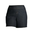 thumbnail image 6 of A3 Women's Plus Size Elastic Waistband 7 Inch Pull On Shorts, 6 of 6