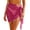 Hot Pink, variant on Women's Sarong Coverups Swim Cover Up Skirt Short Drawstring Wrap Skirt Beach Sheer Swimsuit Cover Ups Sheer Bikini Bathing Suit
