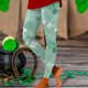 thumbnail image 1 of MKLEKYY Leggings para mujer, mallas estampadas para mujer, leggings deportivos de yoga de control para mujer, leggings de cintura alta 3893, 1 of 3