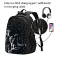 thumbnail image 2 of Easygdp New York City1 Mochila para Laptop de Viaje con Puerto USB, Mochila para Laptop con Puerto de Carga USB para Mujeres y Hombres, 2 of 7