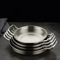 thumbnail image 6 of Stable Cooking Pans Kitchen Cookware Double Handle Steel Pans Carbon Steel Cooking Pans for Small Family, 6 of 18