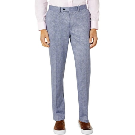 Tallia Mens Slim Fit Knit Suit Pants