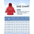 thumbnail image 7 of FEOYA Girls Winter Coat Warm Coats for Kids Hooded Jacket Children's Heavy Coat Boys Long Jacket Thick Casual Outerwear 9-10 Years, 7 of 7
