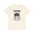 thumbnail image 2 of Women's Testing Female Teacher Test/Exam Day Cotton Shirt, 2 of 9