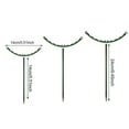 thumbnail image 5 of Hyasfey Plant Support Stakes Stackable Half Round Plant Stakes Easy Assembly Stake Trellis Plant Cages for Indoor Outdoor Tomato Monstera Hydrangea Climbing Plants, 5 of 7