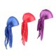 thumbnail image 3 of 3 piezas de turbante de seda para hombre, estilo durag, para la pérdida de cabello, gorro pirata - Azul + Rojo + Morado, 58 cm, 3 of 7