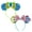 D, variant on 2PCS Monsters Ear Mouse Bow Headbands, Mike and Sully Headband for Kids Women