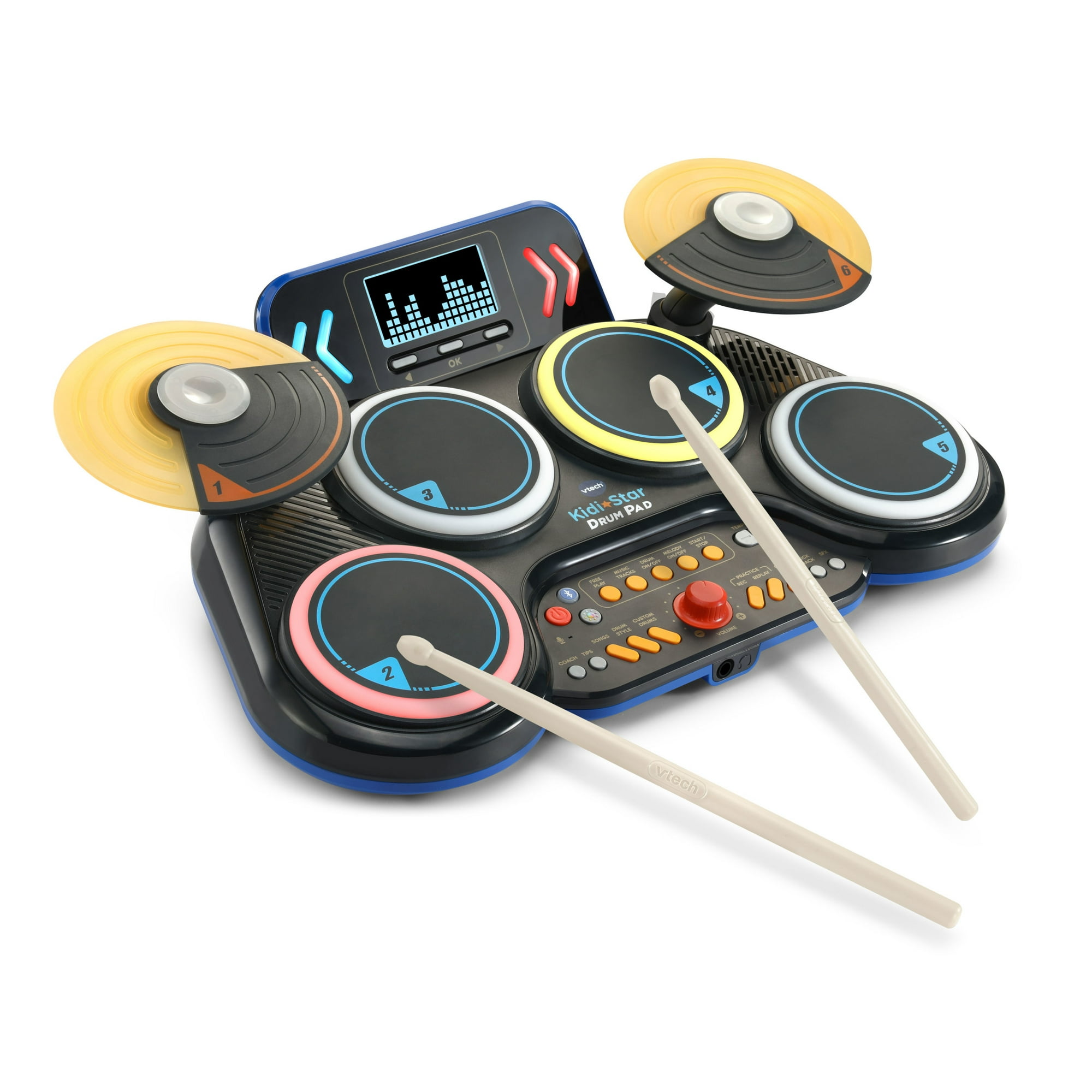 VTech Kidi Star Drum Pad with Accessories, Baby and Toddler Toys