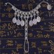 thumbnail image 4 of Arnés de Del de Colgante de de Boho Del Acoplamiento de Cadena Yinane Finger pulsera del anillo, 4 of 7
