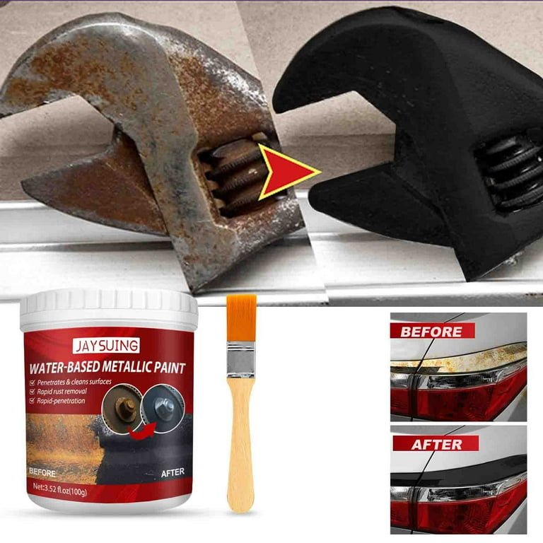 Alkyne Car Rust Remover Spray Metal Surface Chrome Paint Car Cleaning, Car  Oxidation Rust Removal Spray, Car Wheel Rust Remover Rust Inhibitor