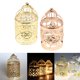 thumbnail image 1 of 2pcs Hierro Artesanía Forma de jaula de pájaros Tealight Holder Adorno para colgar en BLESIY Portavelas con forma de jaula para pájaros, 1 of 8