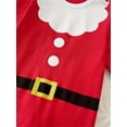 thumbnail image 5 of ATAIKU My First Christmas Baby Boy Girl Cotton Outfit Newborn Santa Claus Romper with Hat Infant Xmas Jumpsuit 3-6 Months, 5 of 8