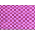 thumbnail image 1 of Ahgly Company Indoor Rectangle Checkered Purple Modern Area Rugs, 8' x 12', 1 of 4