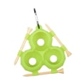 thumbnail image 3 of Tapa de silicona del soporte de la pelota de golf con clip del llavero para la bolsa que colgaba compacta con una bolsa de transporte de bolas de golf Verde, 3 of 8