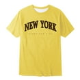 thumbnail image 4 of Kid Boys T Shirts New York Graphic Letter Print Short Sleeve Summer Oversized Tops Kids Clothes Girls Size 12-13 Years, 4 of 4
