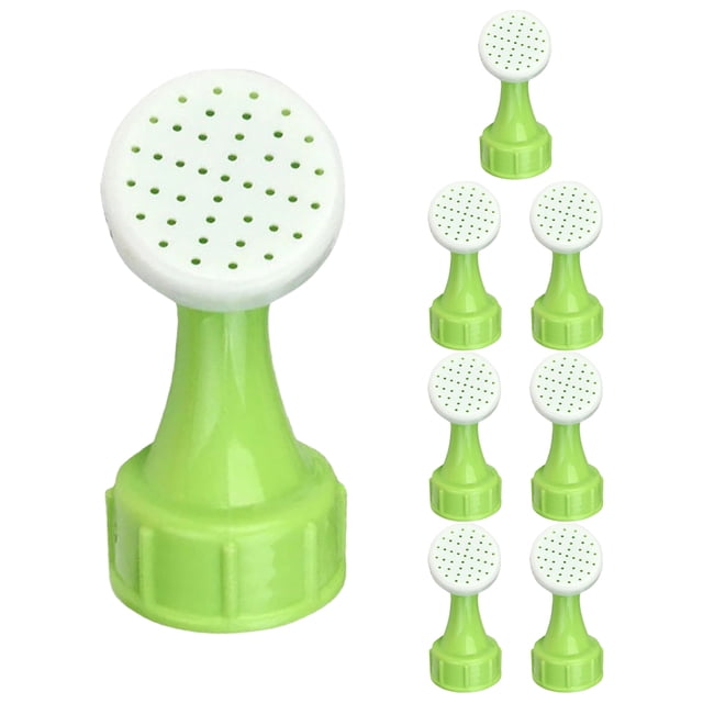 Juego de 8 boquillas para manguera de jardín, cabezal de regadera de repuesto, rociador de agua para manguera, accesorios de riego, rociador de manguera, manguera de agua para exterior.