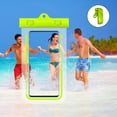 thumbnail image 2 of Blasgw Universal Phone Pouch IPX8 Phone Case For Beach Underwater Cellphone Dry Bag With Lanyard Fits All Phones Up To 7.2IN Green, 2 of 6