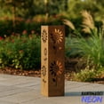 thumbnail image 2 of Handmadetneonsign Sunflower Metal Garden Column, Outdoor Plant Stand, Sunflower Garden Decor 135542, 2 of 5