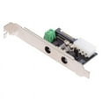 thumbnail image 1 of DC5.5mm 1-to-4 DC 12V 5V Power Card Output Intelligent Control Management System Power System with PCI-E Bracket,1 * Power Card 1 * cable, 1 of 6
