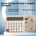thumbnail image 4 of Calculadora UWEHBD Rosa con Pantalla LCD Extra Grande y 12 Dígitos para Oficina y Escuela, 4 of 7