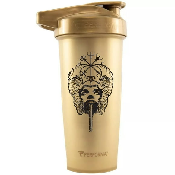 Performa Activ 28 oz. Norse Mythology Collection Shaker Cup - Valkyrie (Gold)