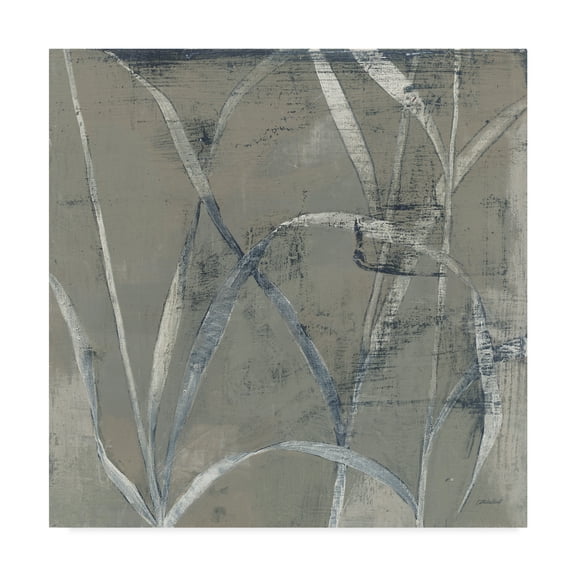 Trademark Fine Art 'In the Garden II Gray' Canvas Art by Kathrine Lovell