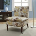 thumbnail image 2 of Linon Peggy Floral Pillow Top Slipper Chair, 2 of 2