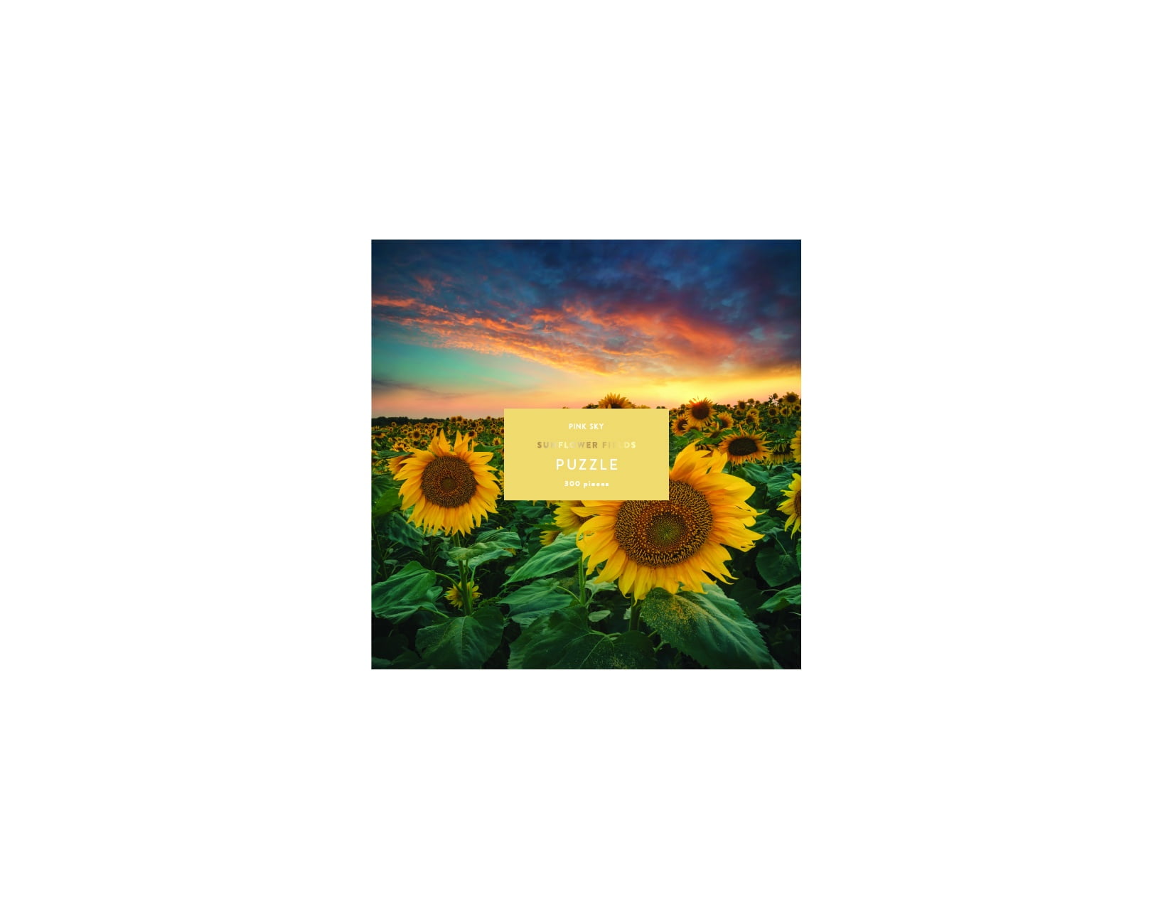 Pink Sky Puzzle 300 Piece Cylinder Box Gift Jigsaw Puzzle