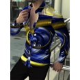 thumbnail image 1 of Traje informal de moda con borlas y solapa de mariposa para hombre, camisa interior dorada para fiesta, calle, deportes al aire libre, fiesta, primavera y verano 2024, nuevo, 1 of 6