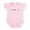 Petal Pink, variant on CafePress - CTRL + C Body Suit - Baby Light Bodysuit, Size Newborn - 24 Months