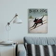 thumbnail image 2 of Stupell Industries Black Dog Ski Company Winter Sports Pet Sign Designed by Ryan Fowler, 2 of 6
