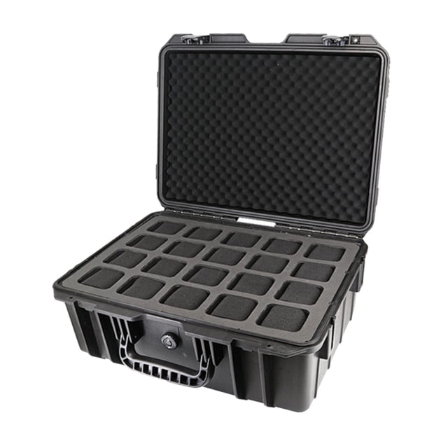 Milaget Watch Travel Case Display Holder with Removable Pillows Watch Organizer Case 20 Slots