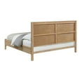 thumbnail image 3 of Alaterre 4-Piece Wood Bedroom Set, King Bed, Nightstand, Chest, Dresser, Light Driftwood, 3 of 8