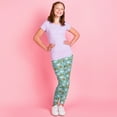 thumbnail image 4 of Esaierr 3-10 Years Old Girls Cartoon Printing Leggings,Kids Toddler Stretch Trousers,Sports Milk Silk Trousers, 4 of 5