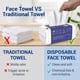 thumbnail image 2 of Toallas faciales desechables biodegradables Ourmed Life, 100 unidades, 2 of 7