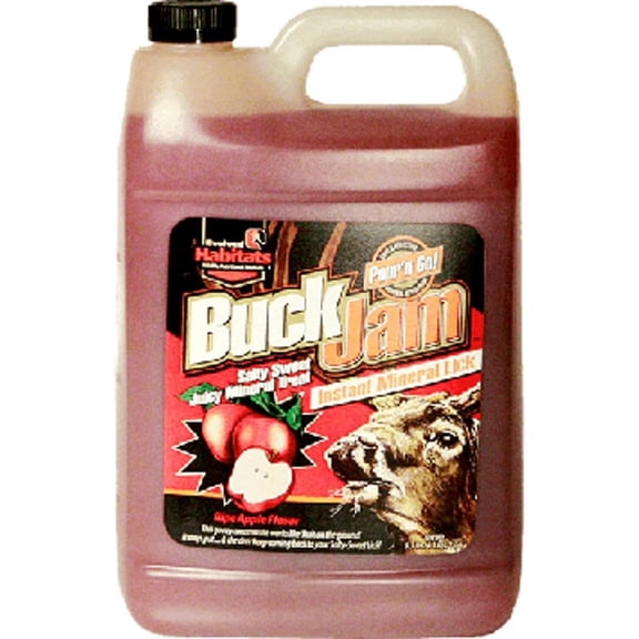 Flextone Buck Jam Adult Male Gel Deer Hunting Scent, Ripe Apple