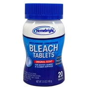 Homebright Multi-Purpose Concentrated Bleach Tablets, 20-ct. - 2 Pack (40-ct Total)