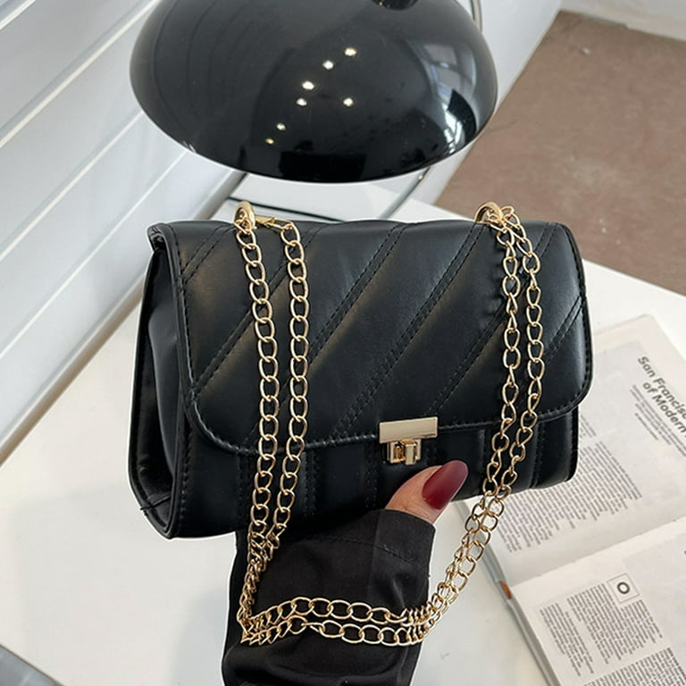 PU Leather Shoulder Bag Ladies Short Strap Shoulder Handbag