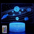thumbnail image 1 of Lámpara Infantil 3D con Ilusión de Galaxias, 1 of 5