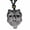 Owl, variant on Obsidian Necklace Tiger Head Chinese Zodaic Amulet Jewelry for Men Women-Owl